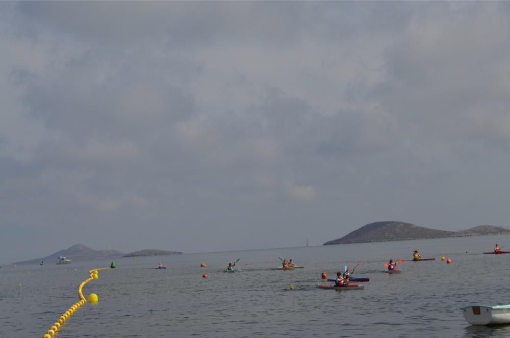 Liga Autonómica de Piragüismo en Playa Paraíso