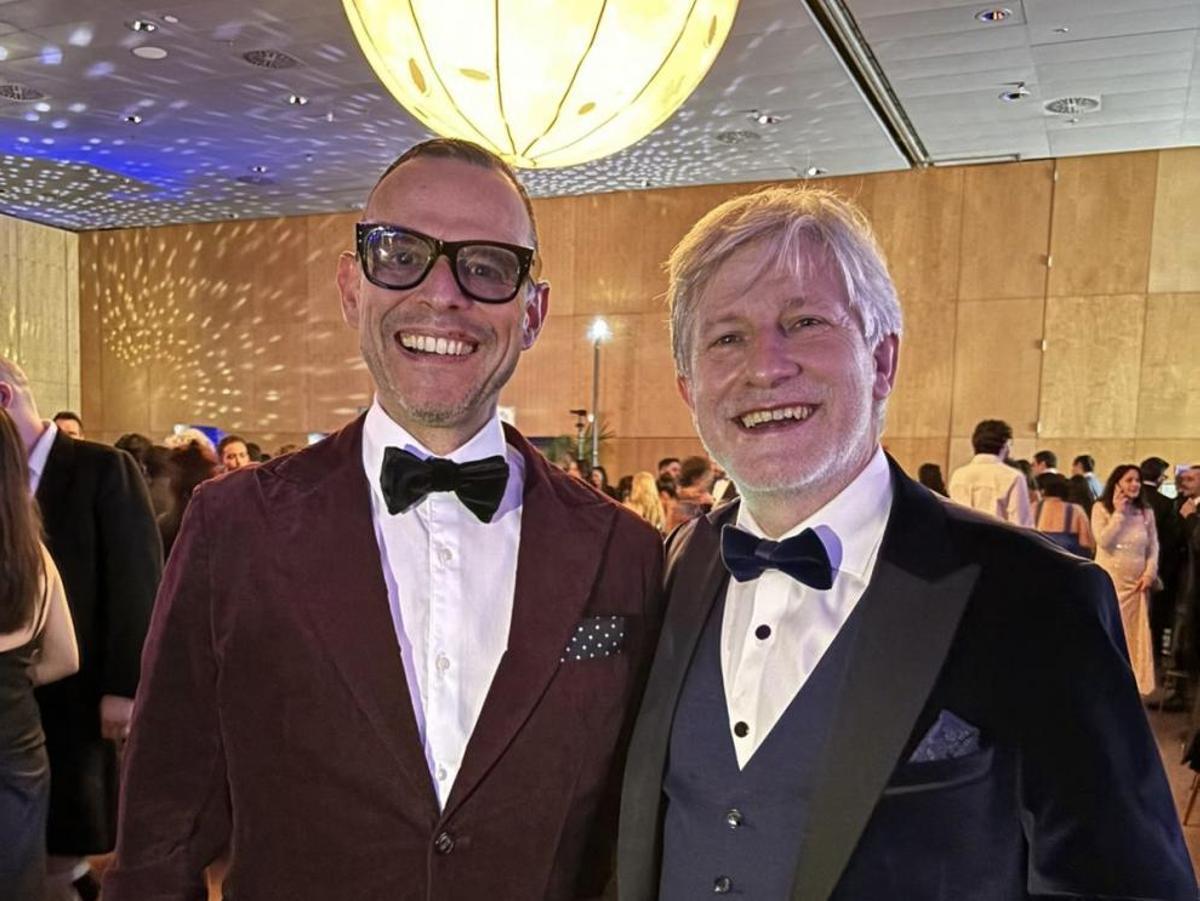 Pedro Olloqui y Gaizka Urresti, este sábado en Barcelona.