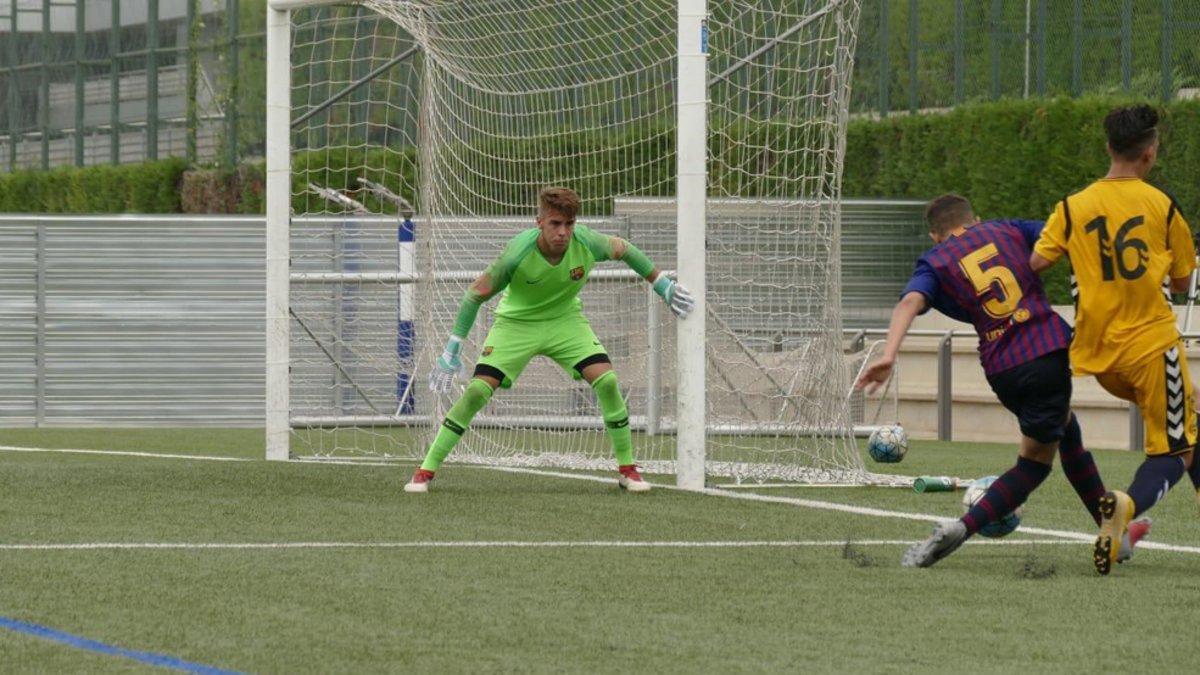 Rafús, portero del Cadete A Rafús, portero del Cadete A