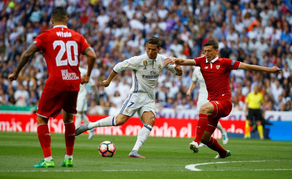 Real Madrid-Sevilla, en imágenes.