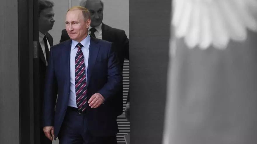 El "andar del pistolero" de Putin