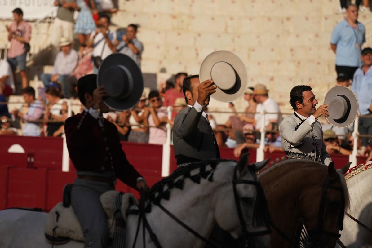 Rejones en Málaga: la tercera de abono de la Feria Taurina 2023