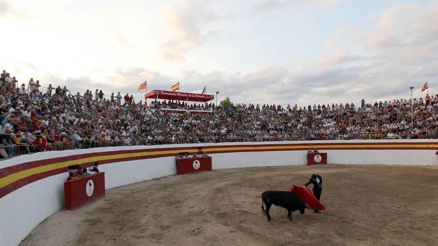 Corrida de toros celebrada en Alcúdia.