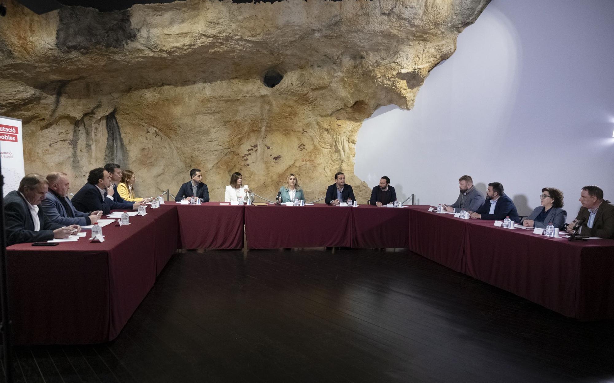 El Museo de la Valltorta de Tírig acogió la primera reunión itinerante del ejecutivo.