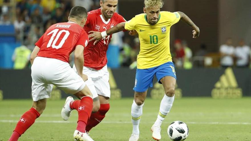Brasil tropieza ante la solidez defensiva suiza