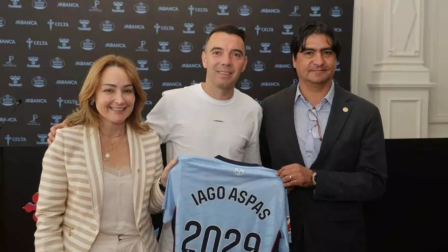 Iago Aspas, el mejor futbolista en la historia del Celta, alargará una temporada más su carrera