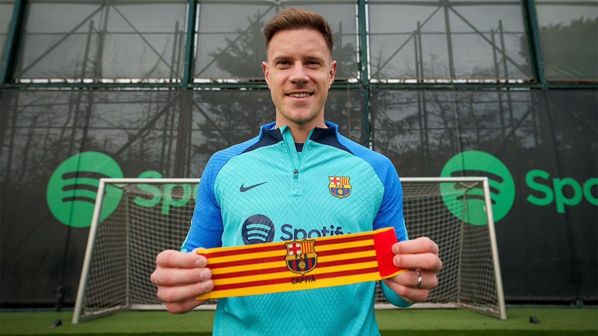 Ter Stegen, el nuevo cuarto capitán del FC Barcelona