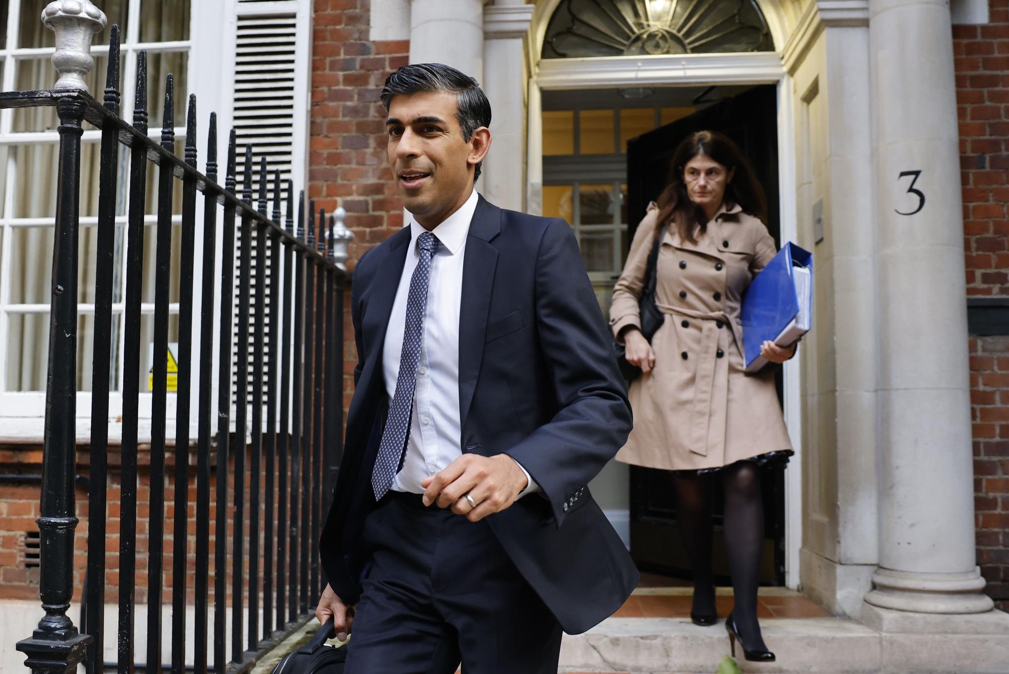 Rishi Sunak, nuevo primer ministro británico.