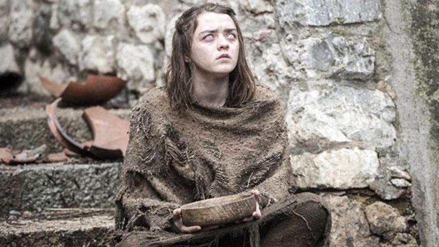 Maisie Williams en &#039;Juego de tronos&#039;.