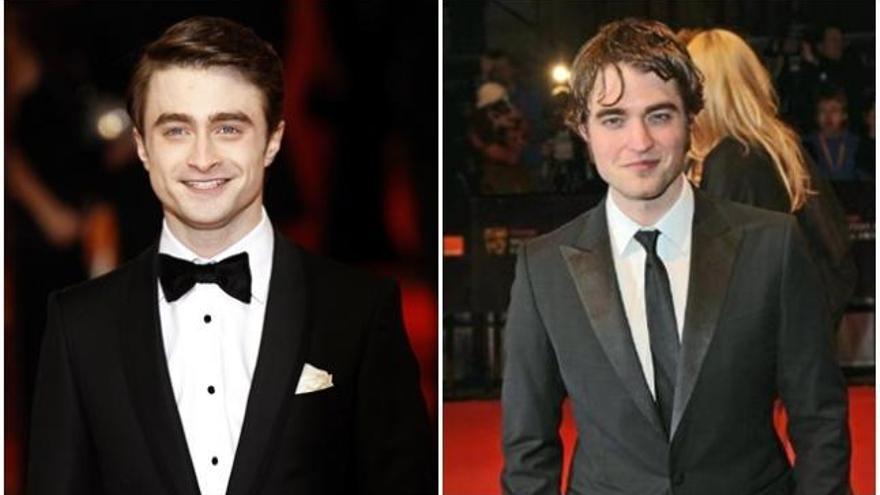 Daniel Radcliffe y Robert Pattinson.