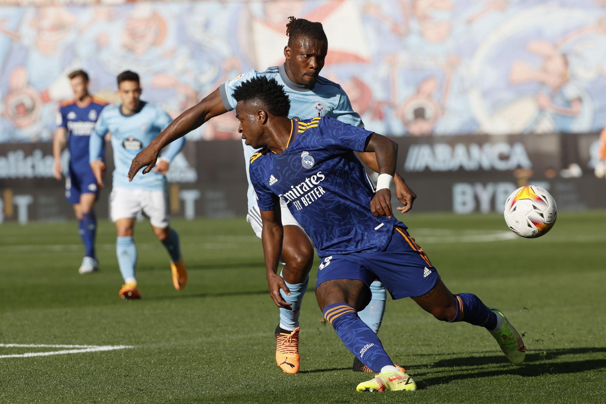 Así se está viviendo el cara a cara entre el Celta y el Madrid en Balaídos