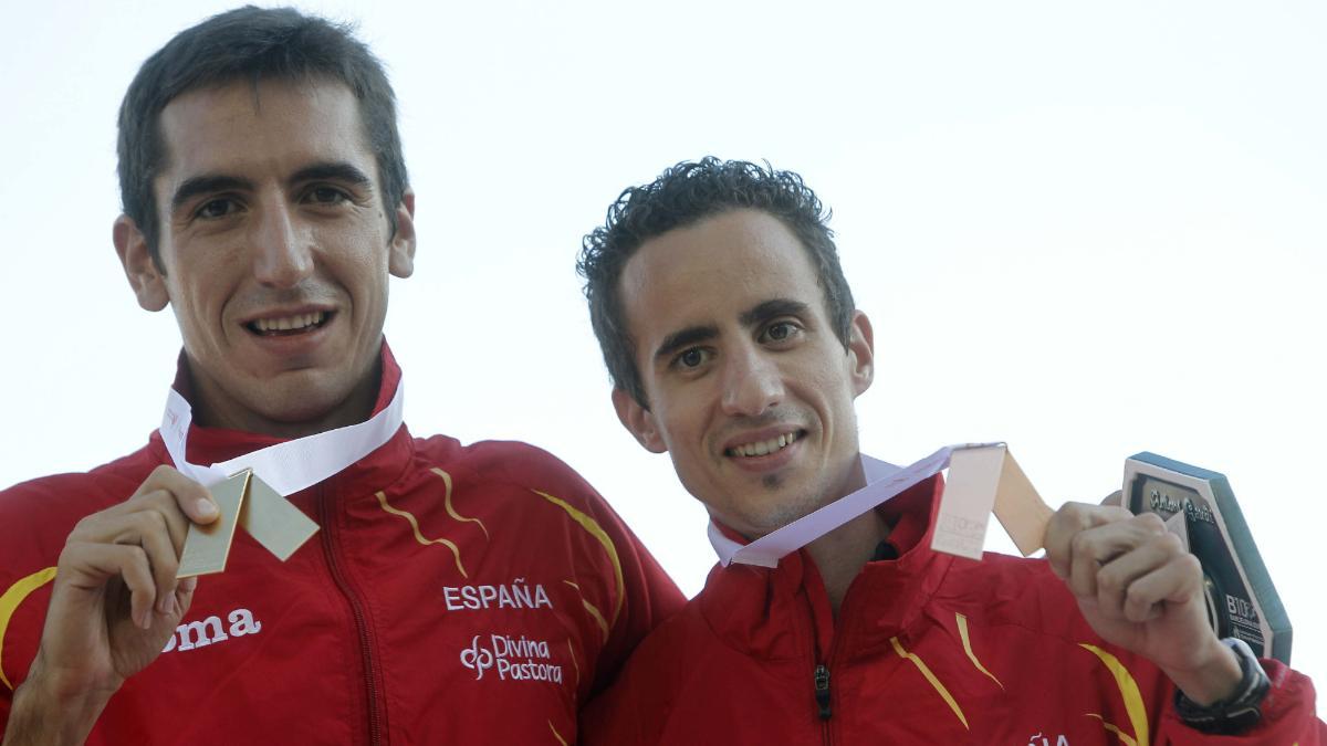 Arturo Casado y Manolo Olmedo, oro y bronce en 1.500 en el Europeo de Barcelona