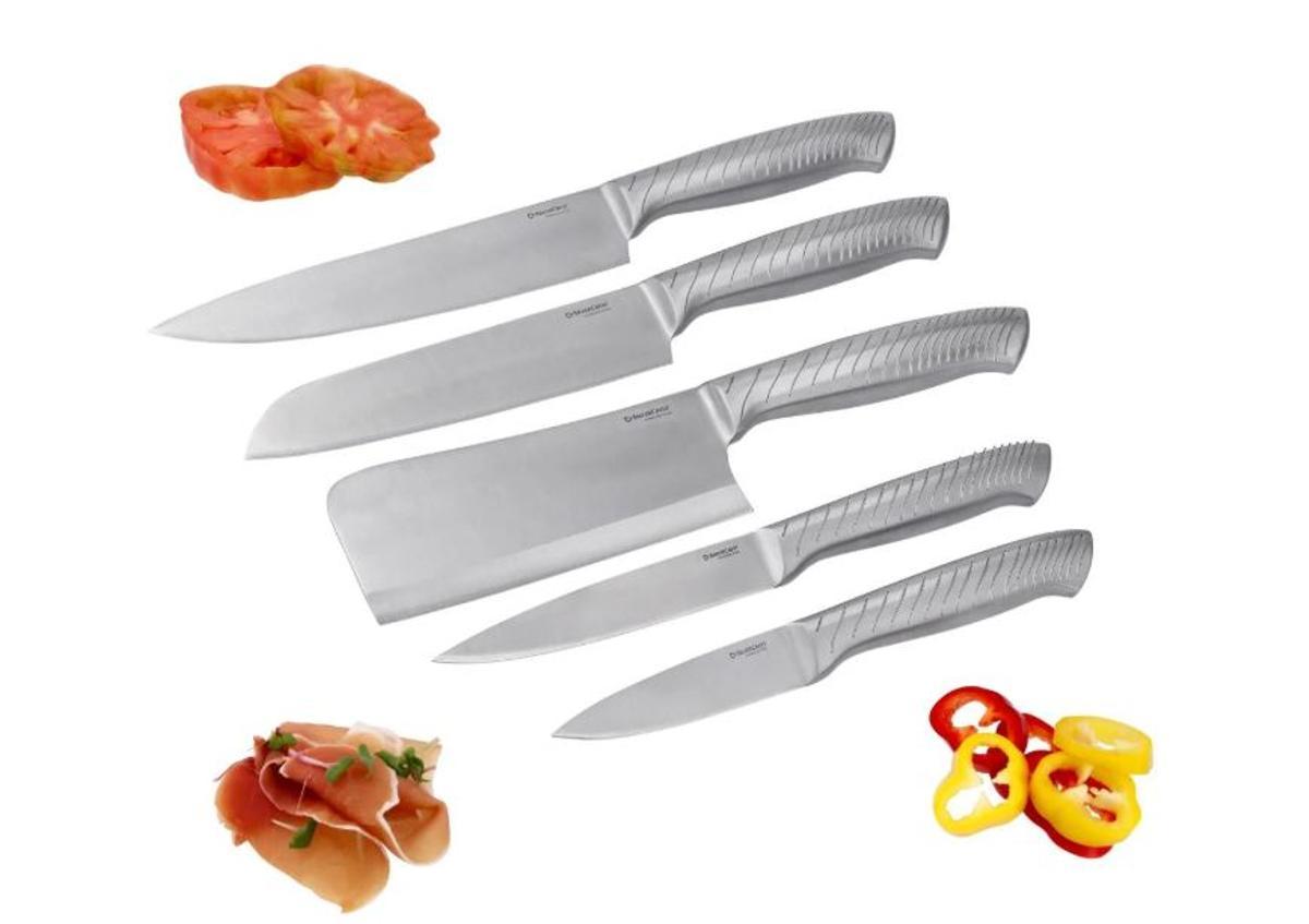 Set de cuchillos de acero inoxidable