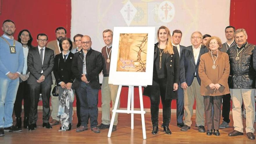 500 carteles con el Cristo de la Pobreza anuncian la Semana Santa de Villanueva de la Serena