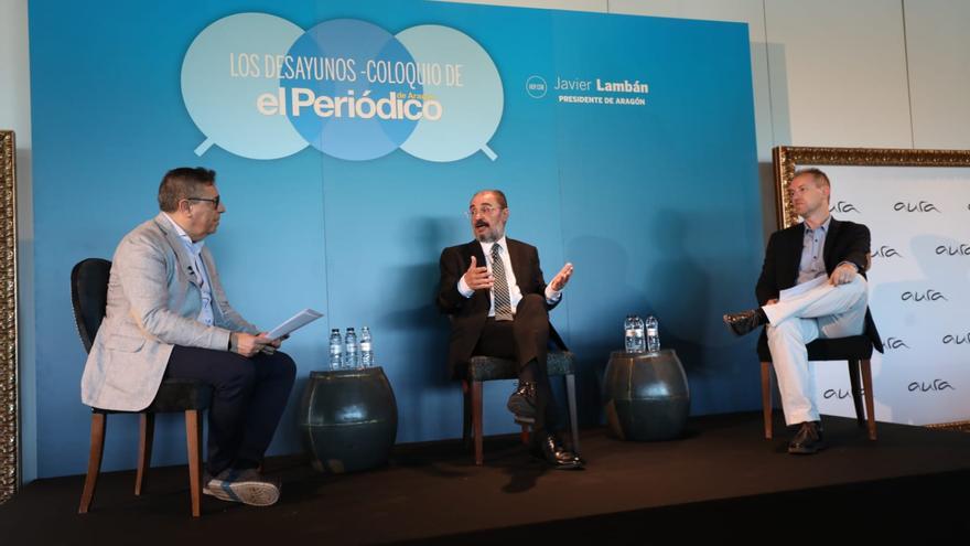 Lambán: &quot;El presidente del COE ya no es un problema mío o de Aragón, sino de España&quot;