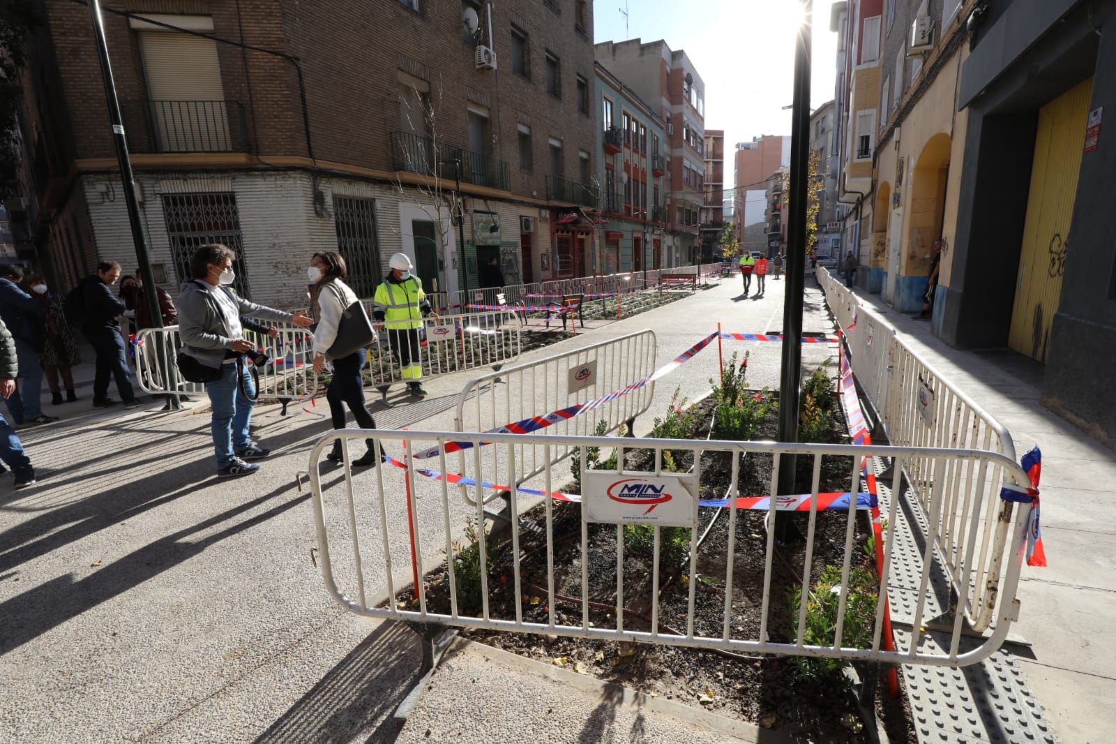 Peatonalización de la calle Santiago Lapuente de Zaragoza