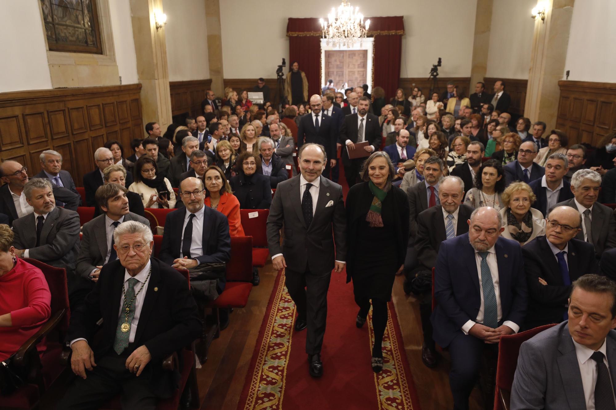 Entrega de medallas de oro de la Universidad de Oviedo