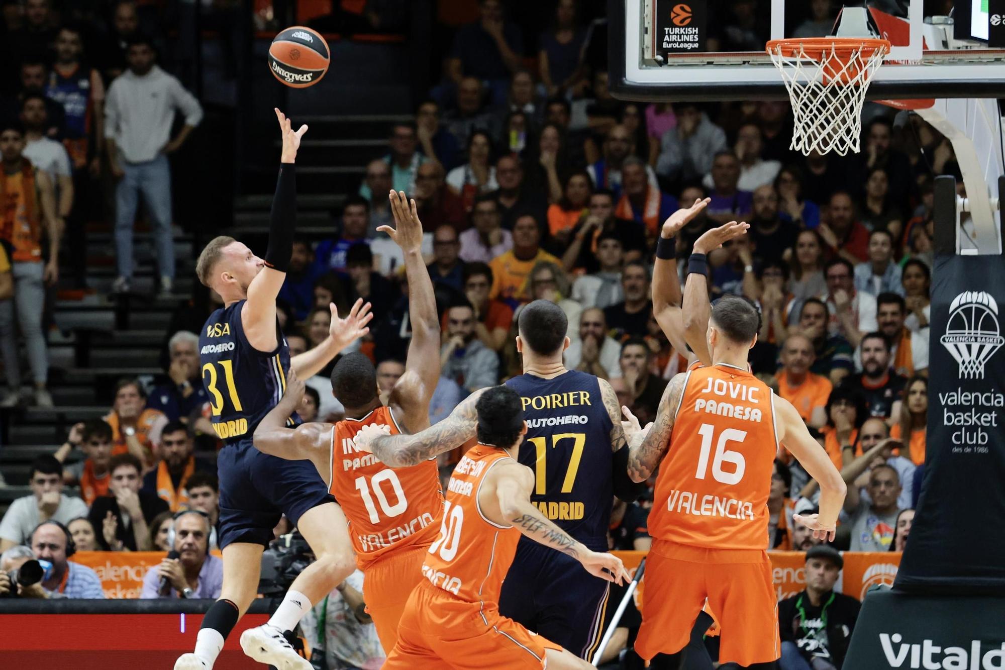 Valencia Basket - Real Madrid en imágenes