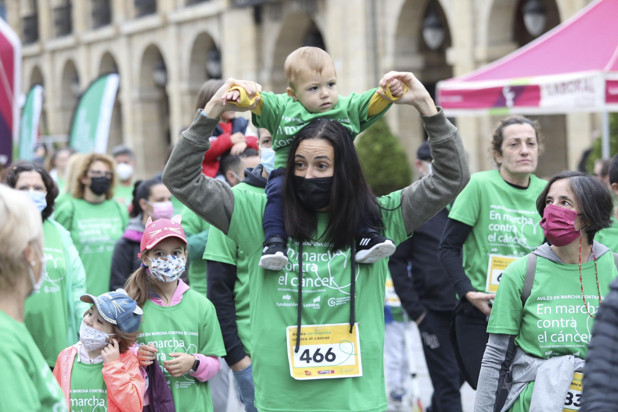 Marcha contra el cáncer de Avilés