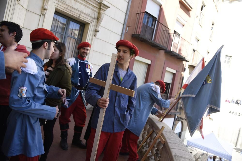 Guerra de farina al Carnaval de Berga