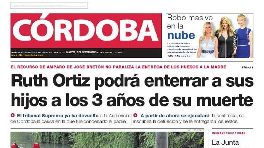 La portada de CÓRDOBA