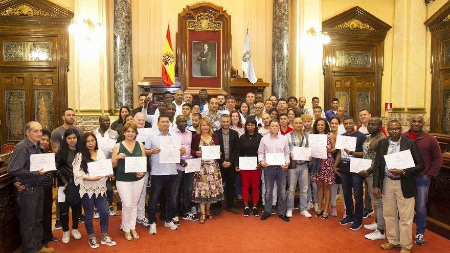 La Unidad das Migracións entrega sus diplomas