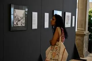 ‘Rosalía Ilustrada’: una exposición de 35 obras visuales inspiradas en los versos de la simbólica escritora llega al Pazo provincial