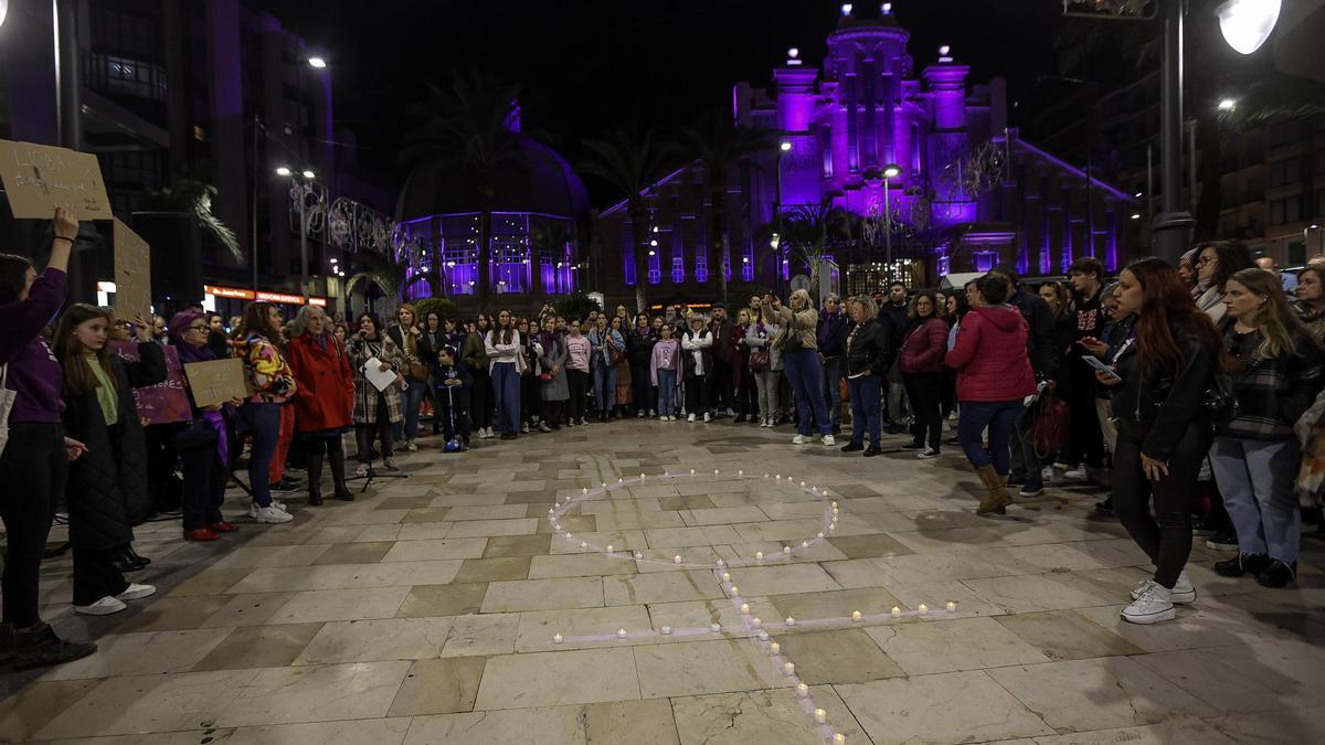 Manifestación 25N contra la violencia de género