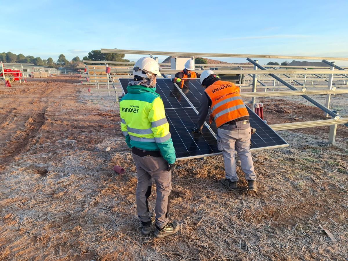 Actualment ja s'està construint un segon parc a Fonollosa