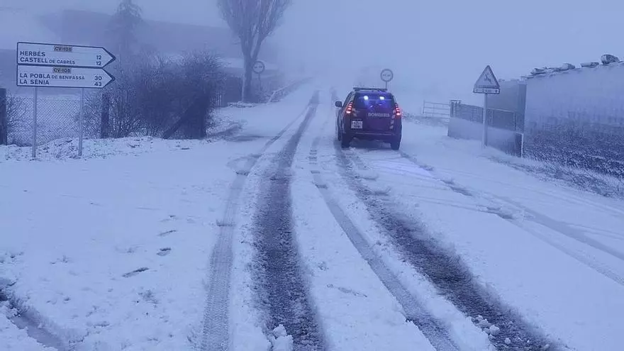 Nieve en Castellón