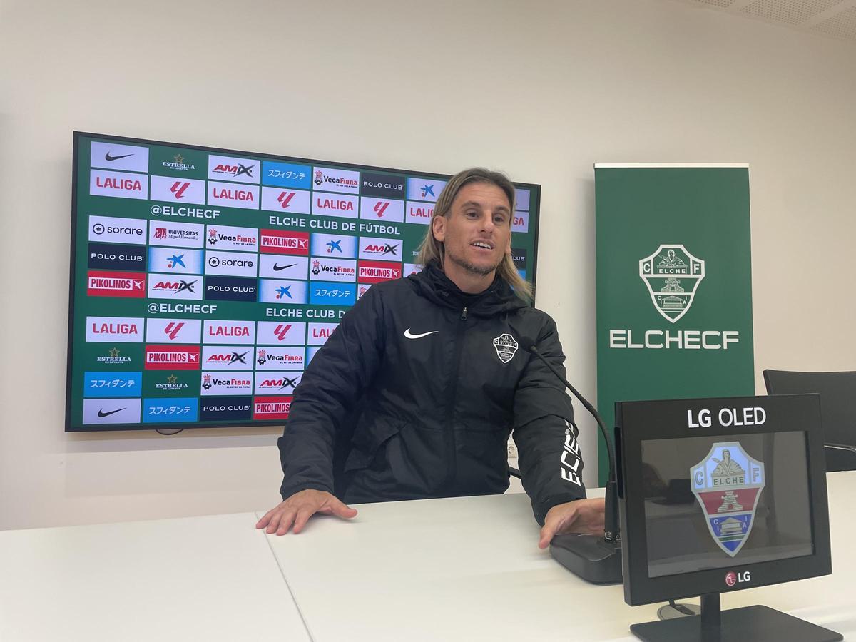 Sebastián Beccacece, entrenador del Elche CF