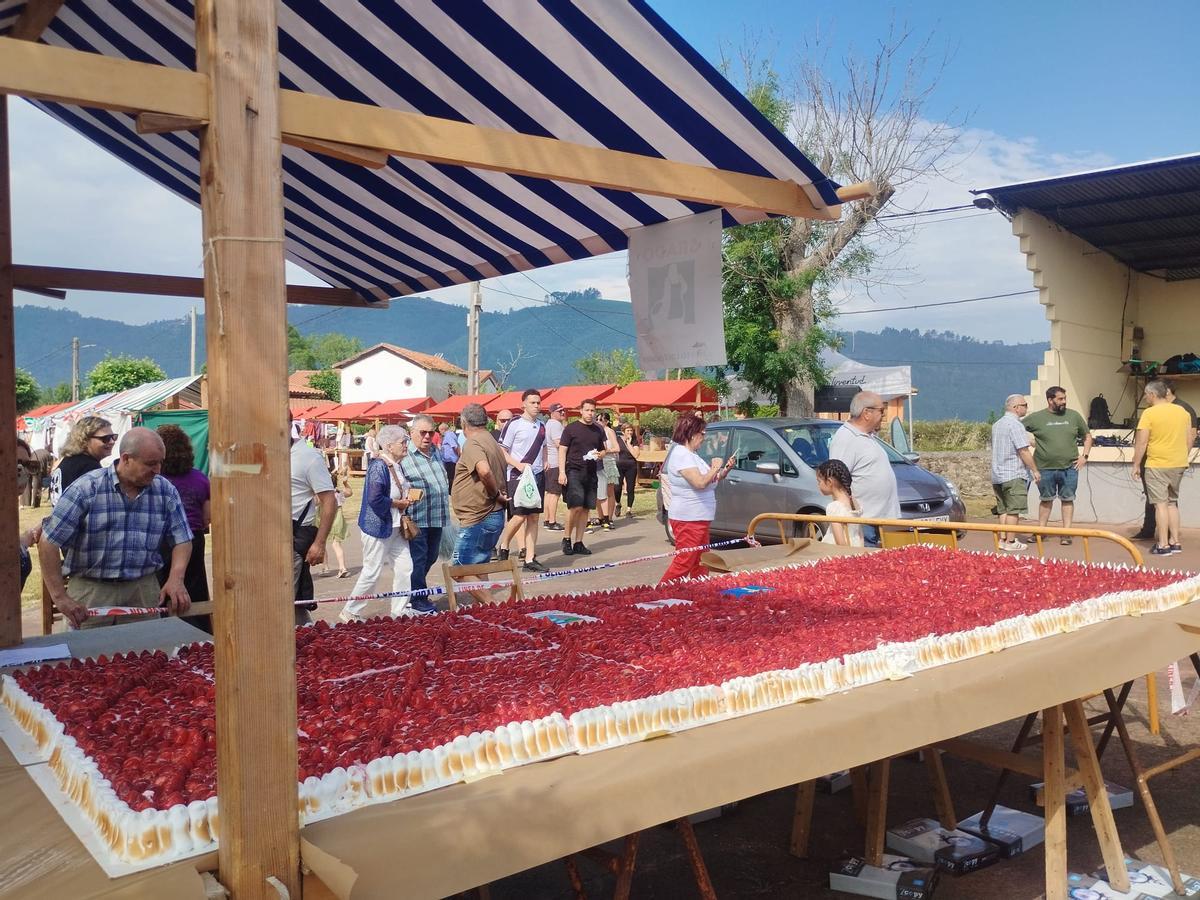 El Festival de la Fresa de Candamo, en imágenes