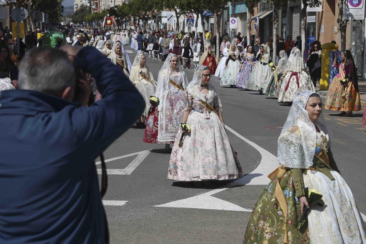 Las imágenes que ha dejado la Ofrenda del Port de Sagunt