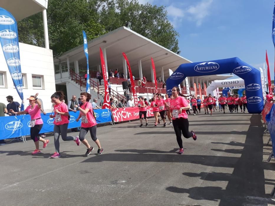 Carrera de la mujer 2018 en Gijón