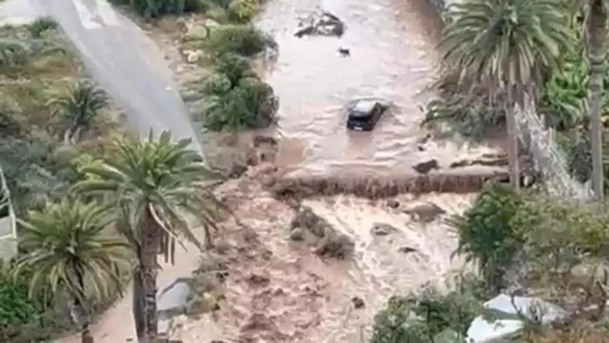 Los coletazos de Therese cuatro meses después: la tormenta provoca daños millonarios en Las Palmas de Gran Canaria