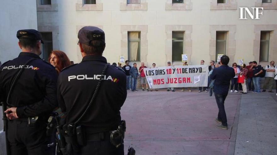 Los acusados de los incidentes en la inauguración del AVE culpan a la Policía