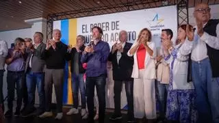 Acto de campaña de Carlos Alonso en Tenerife