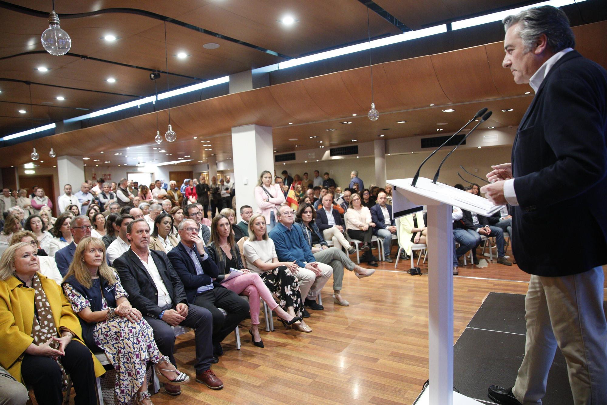 El cierre de campaña del PP en Gijón, en imágenes