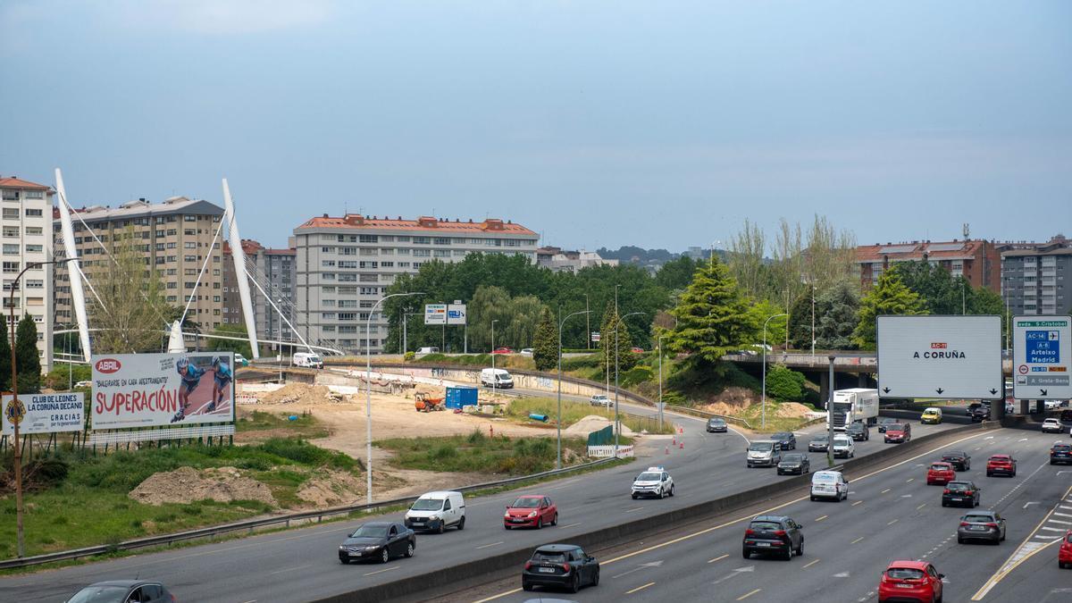 La avenida de Alfonso Molina.