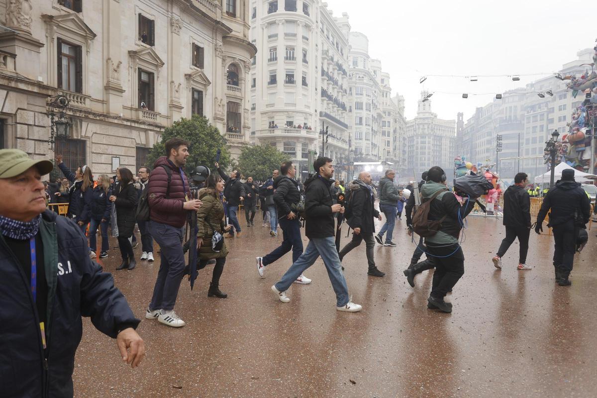 La mascletà del 18 de marzo, en imágenes La mascletà del 18 de marzo, en imágenes