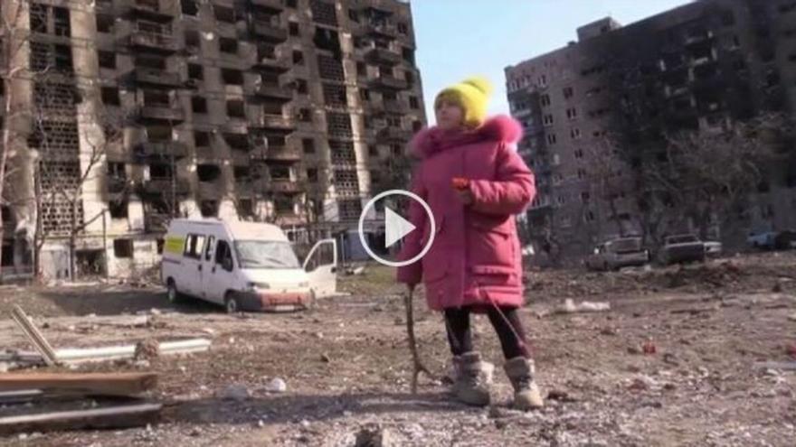 Mariupol, una ciudad totalmente en ruinas