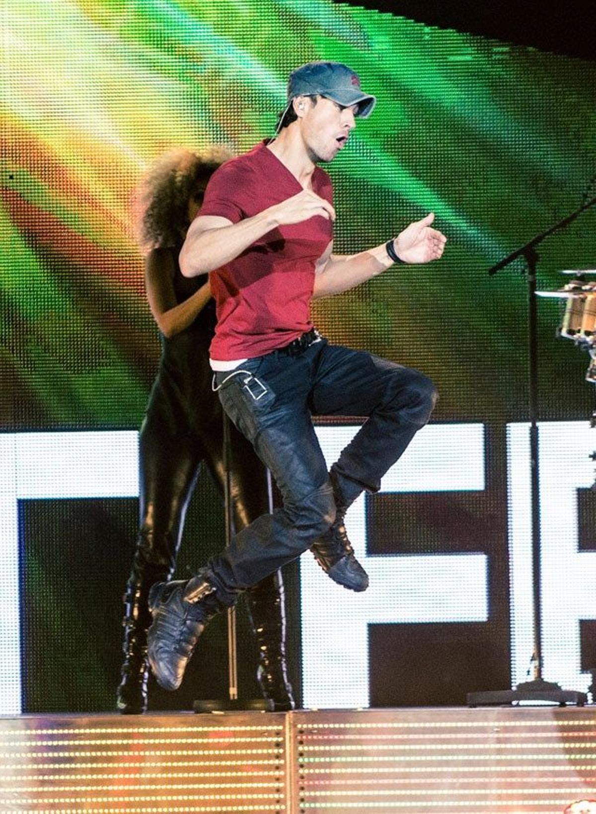 Enrique Iglesias en su concierto de Londres