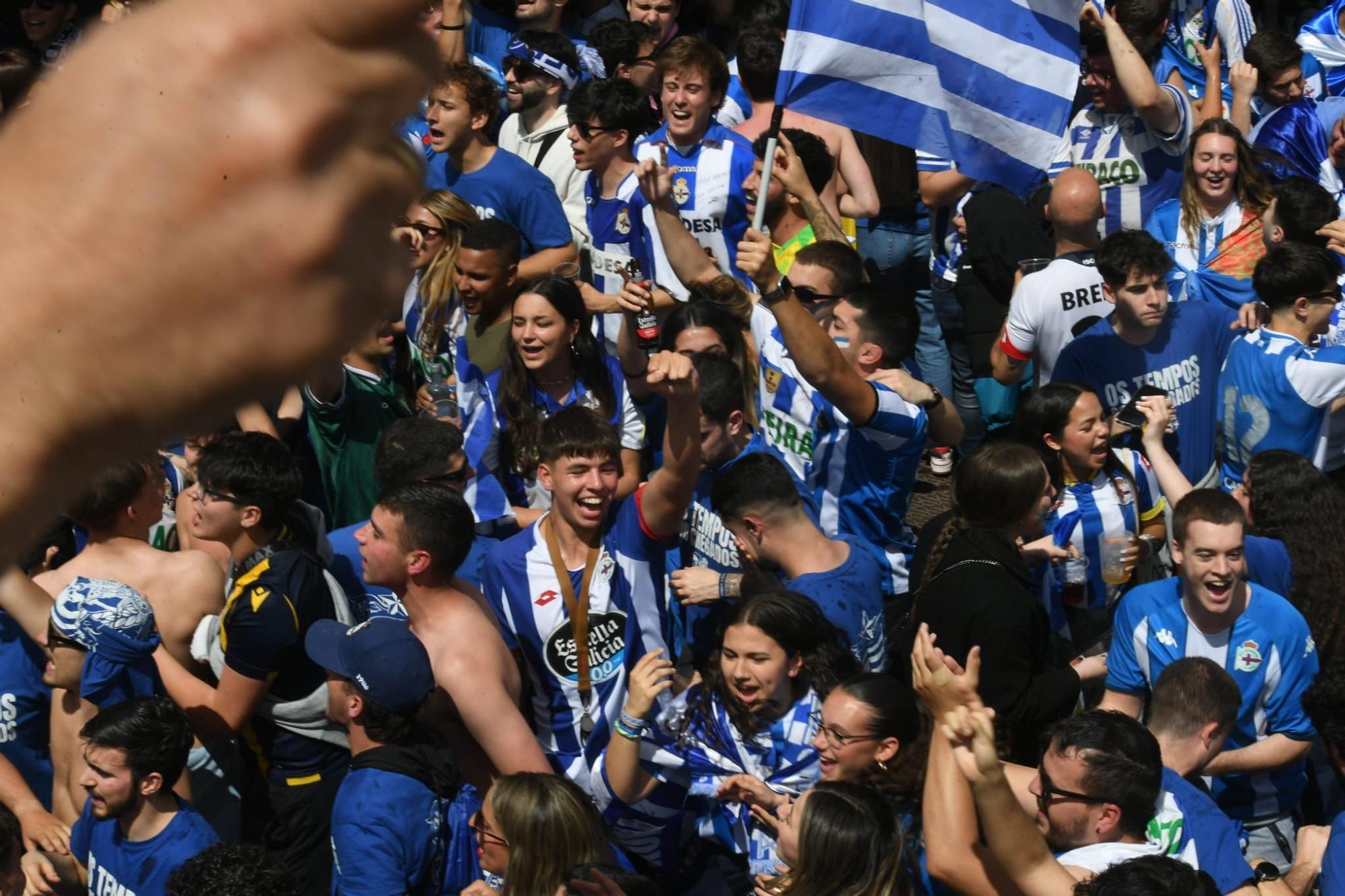 Paseo deportivista hasta Riazor