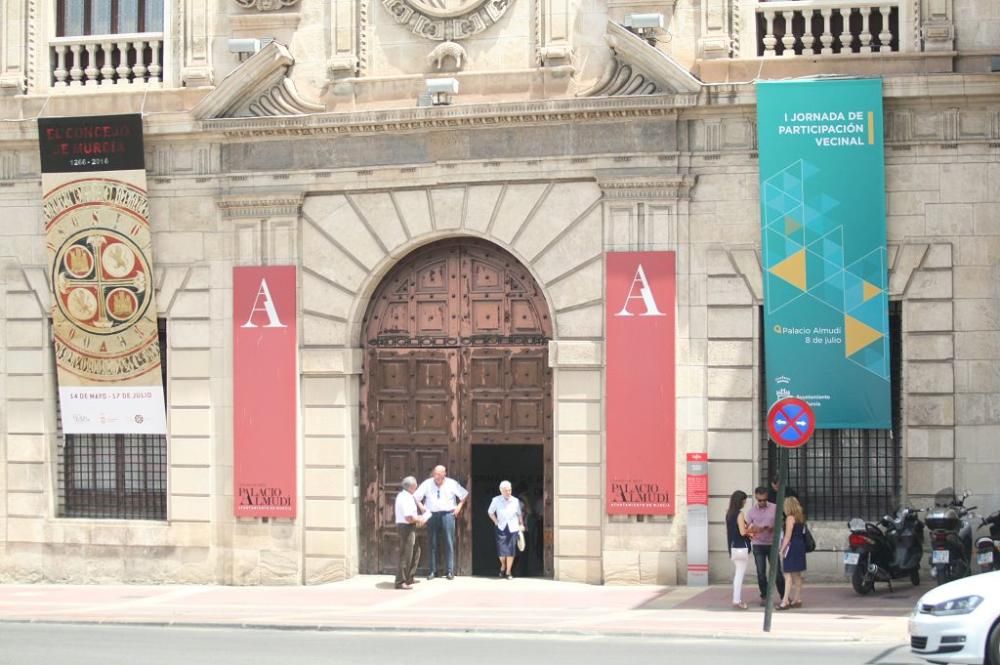 Jornada de Participación Vecinal en el Ayuntamiento de Murcia