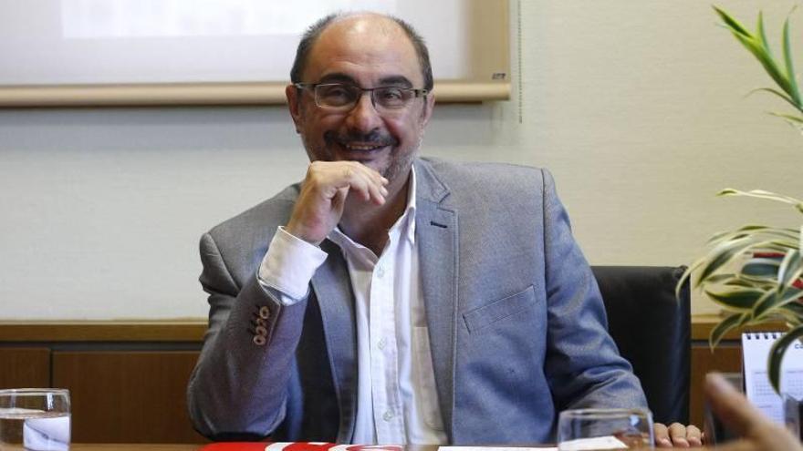 Lambán anuncia la próxima creación de la Agencia Tributaria Aragonesa