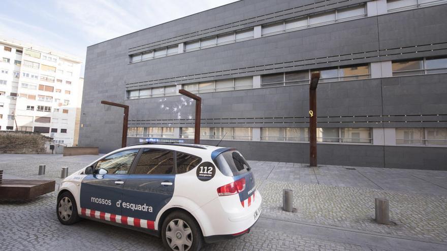 Vista dels jutjats de Manresa, on es va fer el judici |