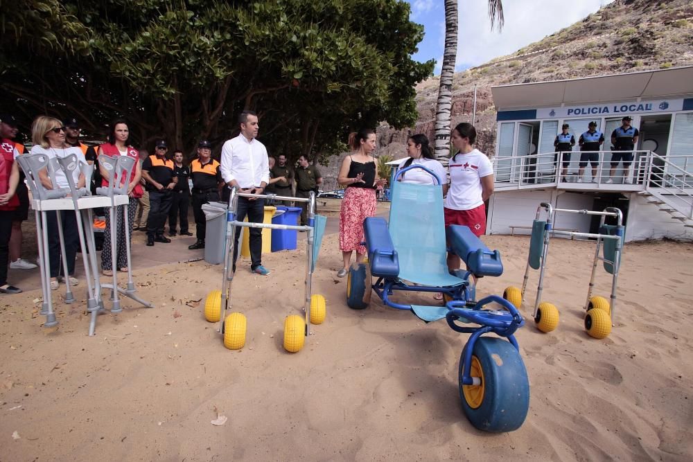 Santa Cruz refuerza la seguridad en las playas