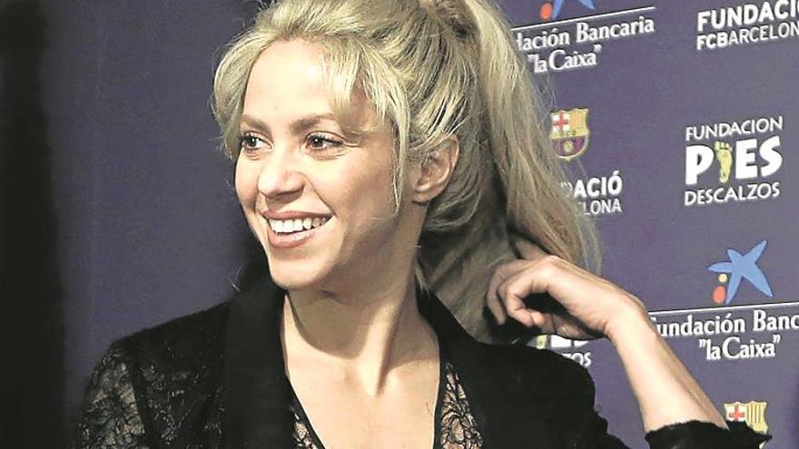 Shakira paga 20 millones al fisco