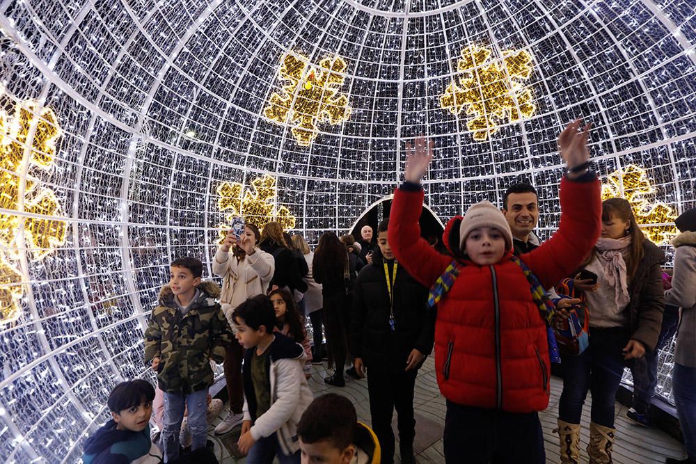 Encendido del alumbrado navideño en Sant Antoni