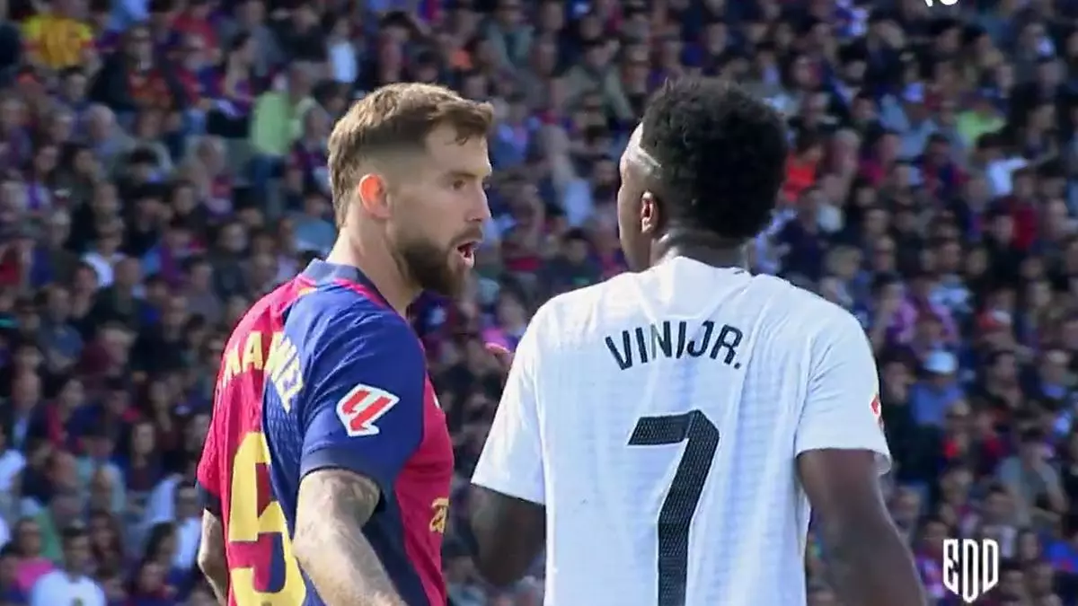 Vinicius, a ??igo Mart赤nez: "T迆 quer赤as la Champions, pero al final no"
